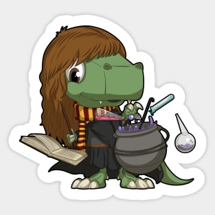 Dino potion maker Sticker